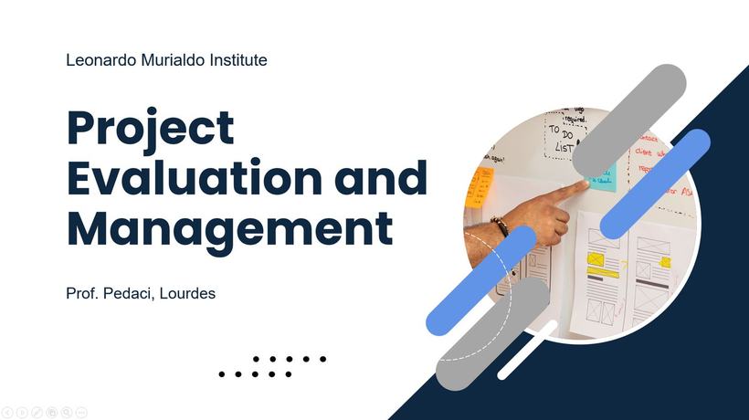Project Evaluation and Management e-learning module